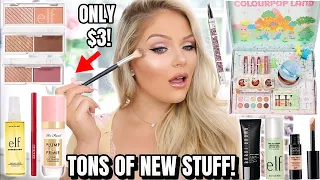 FULL FACE OF NEW MAKEUP TESTED | FULL FACE FIRST IMPRESSIONS DRUGSTORE + HIGH END!