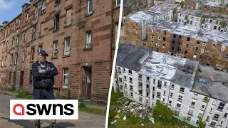 Last remaining resident of a derelict estate dubbed 'Britain's Chernobyl' says he won't leave | SWNS