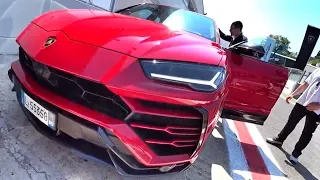 Тест LAMBORGHINI URUS на треке: 200+ км/ч в поворотах! Обзор самого сумасшедшего кроссовера! 640 сил