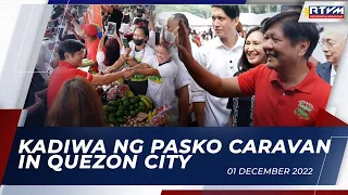 Kadiwa ng Pasko Caravan in Quezon City 12/01/2022
