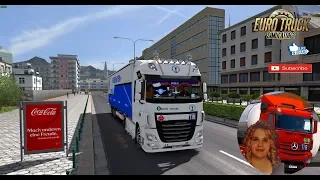 Euro Truck Simulator 2 (1.31) Daf XF Euro 6 Reworked Cables Ready v2.2 + DLC's & Mods