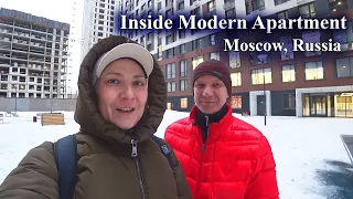 Inside New Modern Russian Apartment in Moscow / Show Results of Completed Finishing Work