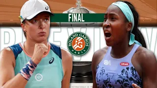 SWIATEK vs GAUFF Roland Garros 2022 Final | PREVIEW