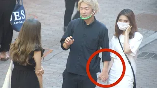 Picking up Girls While Holding Hands with a Girl in Tokyo, Japan