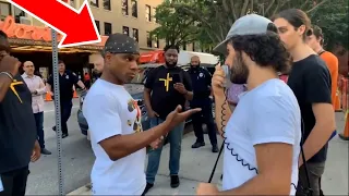 Kirk Franklin Confronts Street Preacher and Instantly Regrets It