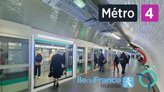 Paris Métro Ligne - 4 Montrouge/ Euro Express