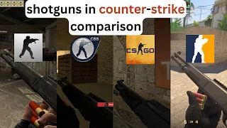 shotguns in counter-strike: comparison