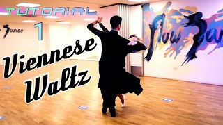 Viennese Waltz Lesson - How to dance Natural & Reverse Turns | Footwork & Technique for Beginners