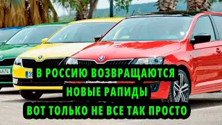 В Россию вернулись новые Рапиды  Цена ниже, АКПП, надежный движок - Но есть Ньюансы