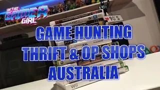 Game Hunt at Thrift Op Shops, Cash Converters & EB Games Australia | Retro Gamer Girl