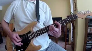 Encore un matin de jean-jacques Goldman,Rythmique guitar cover par jadoune340.ampli N.O.S ca100