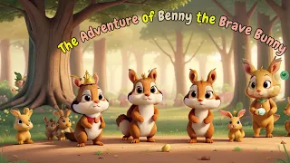🐰✨ Benny the Brave Bunny's Magical Adventure 🌟 | Kids Bedtime Story | Amaris Creation 🎥