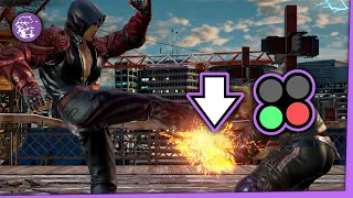 Tekken Minute Combos - Jin Kazama Double Lift Kick [4K]