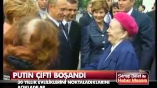 Putin çifti boşandı