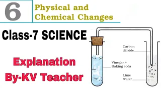 (P-1) Physical and Chemical Changes / Class-7 SCIENCE NCERT Chapter-6 Explanation By-KV Teacher
