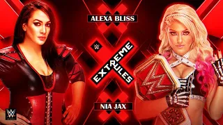 Full Match - Alexa Bliss vs Nia Jax Raw Women's Championship - Extreme Rules 2018