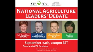National Agriculture Leaders' Debate