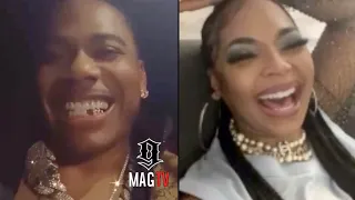 Nelly Calls Ashanti After Losing His Tooth & She Can't Stop Laughing! 😭