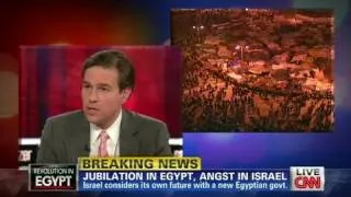 CNN: Israel nervous about Egypt's revolution