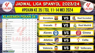 Jadwal Liga Spanyol 2024 Pekan 35~Barcelona vs Sociedad~Klasemen La Liga 2023-2024 Terbaru~Live