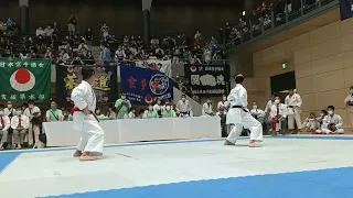 JKA 2022 小中全国 形 Kuranosuke Heiansandan