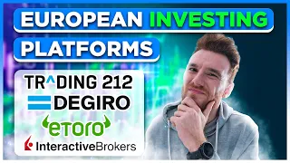 BEST INVESTING PLATFORMS FOR EUROPEANS 2024 📈 eToro, Trading 212, DEGIRO, Interactive Brokers