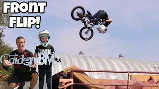 New BMX Tricks! Front Flips and MORE!
