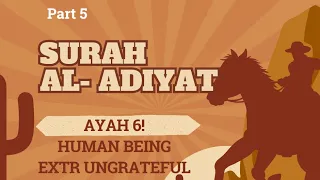 [BANGLA LECTURE] Surah Al Adiyat: Ayah 6 II Human Being Extremely Ungrateful! II Part  5