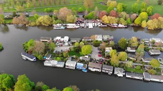 DJI Mavic Air - The River Thames - Surrey - England