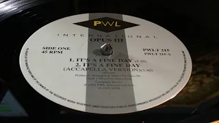 Opus III - It's A Fine Day (Original 1992 Vinyl Version)