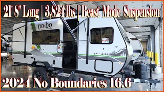 2024 No Boundaries 16.6 Overland Travel Trailer By Forestriver RVs at Couchs RV Nation RV Reviews