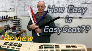 Easycoat Review - Heat Shrink Covering Film for Model Aircraft - Balsa RC Planes