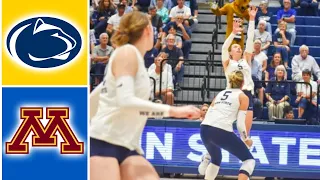 Penn State vs. Minnesota Highlights | NCAA Women's Volleyball | 2023 College Volleyball