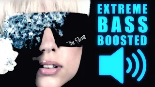 Lady Gaga - Paper Gangsta (BASS BOOSTED EXTREME)👑🔊👑