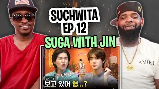 AMERICAN RAPPER REACTS TO -[슈취타] EP.12 SUGA with Jin #2023BTSFESTA