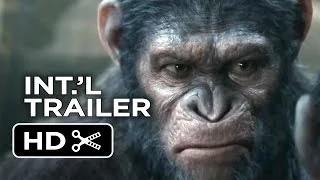 Dawn Of The Planet Of The Apes Official International Trailer (2014) - Andy Serkis Movie HD