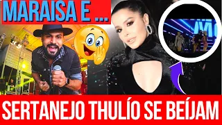 Cantora MARAISA Com  SERTANEJO  Thullio Milionário SE BEIJAM AO VIVO EM SHOW