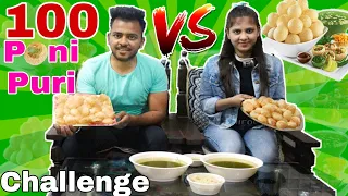 100 Golgappe Eating Challenge | Panipuri Challenge | Golgappa Eating Competition - DP BOY