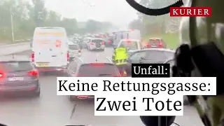 Tödlicher Unfall auf A8: Fehlende Rettungsgasse blockierte Feuerwehr