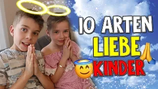 10 ARTEN LIEBE KINDER - Wenn Kinder kleine Engel sind 😍 Lulu & Leon - Family and Fun