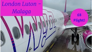 TRIP REPORT | Wizz Air | London Luton - Malaga | Airbus A321 (4K UHD)