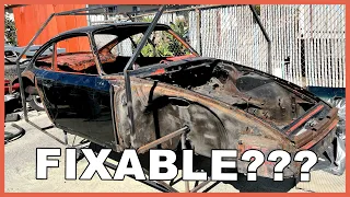 Bringing A Rusty 1969 Porsche 911 Back From The Dead | ep. 1 Bracing The Chassis