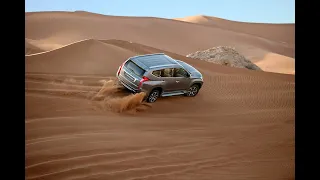 Al Habtoor and 4x4 Gulf Dune bashing with Montero Sports