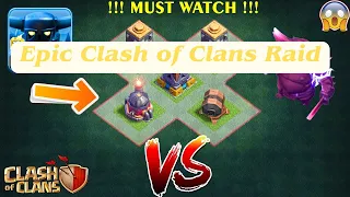 Title: "Epic Clash of Clans Raid: Insane 800,000+ Loot and 80% Destruction! 💰💥 #ClashOfRiches #Loot