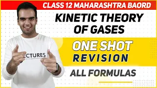 Kinetic Theory of Gases and Radiation One Shot Revision Class 12 Physics Maharashtra state board New