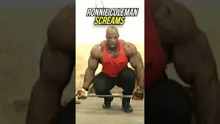 Ronnie Coleman Screams #shorts #ronniecoleman #bodybuilding #screaming #viral #gym #mrolympia