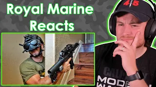 Royal Marine Reacts To Demolition Ranch! - The Future of Room Breaching!!!