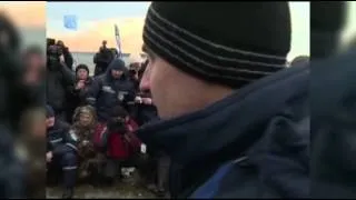 Divers Pull Giant Meteorite From Russian Lake