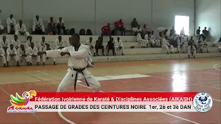 FIKDA / PASSAGE DE GRADES DES CEINTURES NOIRES 1er, 2è et 3è DAN                      23 07 2022