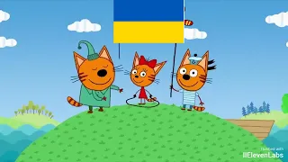 "Три кота" на украинском языке, День бабушек  "Three cats" on Ukrainian, Grandma's Day